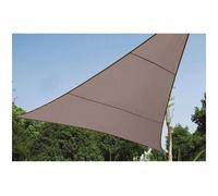VOILE SOLAIRE - TRIANGLE - 3.6 x 3.6 x 3.6 m - COULEUR: GRIS TAUPE