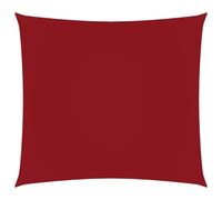 Voile Toile D'ombrage Parasol Tissu Oxford Carré 4,5 X 4,5 M Rouge Helloshop26 02_0009499 Multicolore