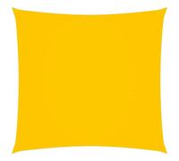 Voile Toile D'ombrage Parasol Tissu Oxford Carré 6 X 6 M Jaune Helloshop26 02_0009528 Multicolore