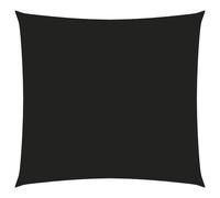 Voile toile d'ombrage parasol tissu oxford carré 7 x 7 m noir Helloshop26 02_00