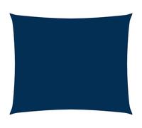 Voile toile d'ombrage parasol tissu oxford rectangulaire 3 x 4,5 m bleu Hellosh
