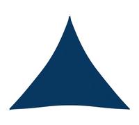 Voile Toile D'ombrage Parasol Tissu Oxford Triangulaire 4,5 X 4,5 X 4,5 M Bleu Helloshop26 02_0009854 Multicolore