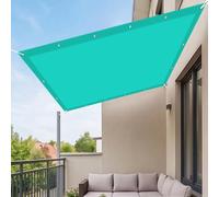 Voiles d'ombrage Imperméable 50 x 500 cm Multi Couleur et Taille Imperméable Bache Ombrages Protection UV pour Cour Jardin Extérieure Patio Carport, Bleu Ciel