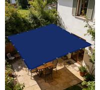 Voiles d'ombrage Imperméable 70 x 240 cm Cordon de Montage Inclus Voile de Soleil Multi Couleur Taille Toiles pour Patio Jardin, Terrasse, Extérieur, Balcon, Bleu Foncé