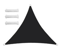 Voiles d'ombrage Imperméable Rectangulaire Tissu Ripstop 7x7x7m Noir