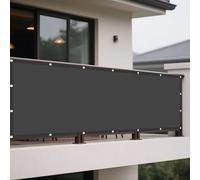 Voiles Ombrages 130 x 230 cm Polyester Antidéchirure Bache Ombrages Exterieur Respirant pour Jardin Terrasse Extérieur Patio Piscine Balcon, Gris Foncé