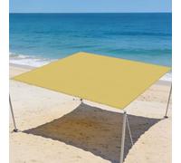 Voiles Ombrages 2.5 x 3.5 m avec Protection UV Toiles D'Ombrages Contre Le Vent Pourjardin, Terrasse, Balcon, Extérieur, Jaune Sable