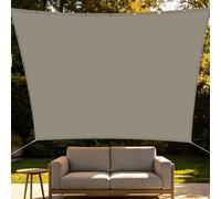 Voiles Ombrages 50 x 140 cm D'Ombrages UV Protection Voiles Ombrages Rectangulaire Imperméable avec Oeillets et Cordons Pourjardin, Terrasse, Balcon, Extérieur, Taupe