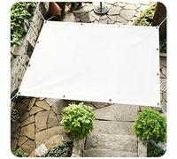 Voiles Ombrages Imperméable Rectangulaire 1.8x2.8M Bache Ombrages Voile d'ombrage Bords Droits Toile d'ombrage avec 95% Protection UV Convient pour Les Terrasses,Jardins -Blanc