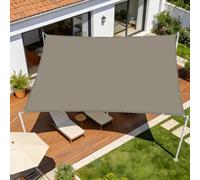 Voiles Ombrages Rectangulaire 1.6 x 2.8 m Toile Imperméable Voile d'ombrage Imperméable Carré Respirant pour Patio Balcon Jardin Terrasse Extérieur, Taupe