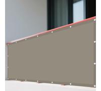 Voiles Ombrages Rectangulaire 2.5 x 3.4 m Imperméableanti Voile de Soleil Antidéchirure pour en Plein Air, Jardin Terrasse, Taupe