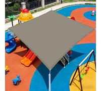 Voiles Ombrages Rectangulaire 200 x 260 cm Plusieurs Tailles et Coloris Imperméable Toile Ombrage Contre Le Vent pour Patio Balcon Jardin Terrasse Extérieur, Taupe