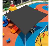 Voiles Ombrages Rectangulaire 200 x 300 cm Plusieurs Tailles et Coloris Imperméable Toile Ombrage Contre Le Vent pour Patio Balcon Jardin Terrasse Extérieur, Gris Foncé