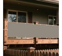 Voiles Ombrages Rectangulaire 230 x 340 cm Bloque 98% Rayons UV Serre Coupe-Vent Anti-Déchirure avec Le Kit de Fixation pour Patio Jardin Terrasse Extérieur Camping, Taupe