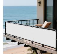 Voiles Ombrages Rectangulaire 250 x 275 cm Anti 98% UV Protection Voile d'ombrage Jardin avec Cordons pour Jardin, Terrasse, Camping, Balcon, Blanc