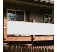 Voiles Ombrages Rectangulaire 280 x 280 cm Bloque 98% Rayons UV Serre Coupe-Vent Anti-Déchirure avec Le Kit de Fixation pour Patio Jardin Terrasse Extérieur Camping, Blanc