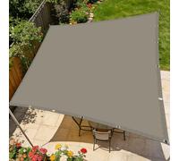 Voiles Ombrages Rectangulaire 3.2 x 3.6 m D'Ombrages UV Protection Toile Ombrage Imperméable Respirant pour Patio Balcon Jardin Terrasse Extérieur, Taupe