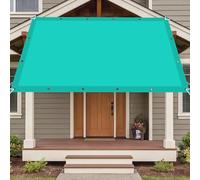 Voiles Ombrages Rectangulaire 300 x 465 cm Multi Couleur et Taille Protection Voile Solaire Imperméable Protection UV pour Terrasse/Clôture/Chenil/Camping/Piscine, Bleu Ciel