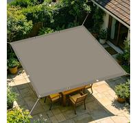 Voiles Ombrages Rectangulaire 80 x 280 cm Imperméableanti Store de Patio Contre Le Vent pour Patio Balcon Jardin Terrasse Extérieur, Taupe