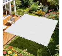 Voiles Ombrages Rectangulaire Imperméable 1.6 x 2.8 m Imperméableanti Auvent Imperméable Multi Couleur Taille Toiles pour Patio Jardin Terrasse Extérieur Balcon, Blanc