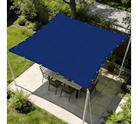 Voiles Ombrages Rectangulaire Imperméable 100 x 260 cm Imperméableanti Toile Ombrage Respirant Contre Le Vent pour Patio Jardin, Terrasse, Extérieur, Balcon, Bleu Foncé