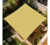 Voiles Ombrages Rectangulaire Imperméable 120 x 380 cm Plusieurs Tailles et Coloris Voiles d'ombrage Imperméable Respirant Pourjardin, Terrasse, Balcon, Extérieur, Jaune Sable