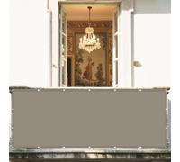Voiles Ombrages Rectangulaire Imperméable 5 x 6 m Imperméableanti Bache Ombrages Exterieur Antidéchirure pour Patio Jardin Terrasse Extérieur, Sable, Taupe