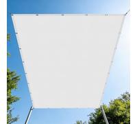 Voiles Ombrages Rectangulaire Imperméable 80 x 140 cm Imperméableanti Store de Patio Multi Couleur Taille Toiles pour Patio Jardin, Terrasse, Extérieur, Balcon, Blanc