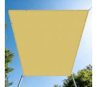 Voiles Ombrages Rectangulaire Imperméable 80 x 300 cm Imperméableanti Store de Patio Multi Couleur Taille Toiles pour Patio Jardin, Terrasse, Extérieur, Balcon, Jaune Sable