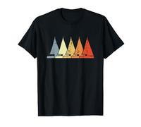 Voilier Croquis Capitaine Bateau Sport T-Shirt Graphique avec Valeur