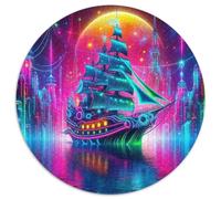 Voilier Puzzle 1000 Pièces Adultes Et Enfants Dès 14 Ans Thème Nautique Pièces Parfaitement Assorties Jeu Éducatif Challenge Toy Jeu Relaxant 1000pcs (67.5x67.5cm)