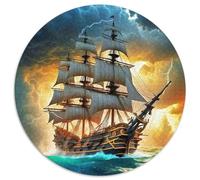 Voilier Puzzle 1000 Pièces Adultes Et Enfants Dès 14 Ans Thème Nautique Pièces Parfaitement Assorties Jouets De Jeu Stimulants Détente Collection 1000pcs (67.5x67.5cm)