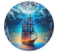 Voilier Puzzle 1000 Pièces Adultes Et Enfants Dès 14 Ans Thème Nautique Puzzle Adulte Jouets Défi Éducatifs Jeu Relaxant 1000pcs (67.5x67.5cm)