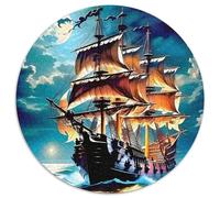 Voilier Puzzle 1000 Pièces Adultes Et Enfants Dès 14 Ans Thème Nautique Puzzle Classique Jouets De Jeu Stimulants Détente & Relaxation 1000pcs (67.5x67.5cm)