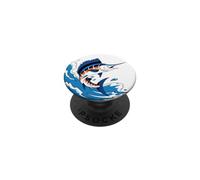 Voiliers Marlin Pêche Vacances Nature PopSockets PopGrip Adhésif