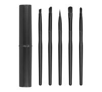 Voir Ensemble de Brosses - 5x Montre Réparation Détails Tissu Brosse | Regarder Réparation Outil Nettoyeur D'angle Poignée Confortable Brosse à Poussière Pour Chaînes, Anneaux