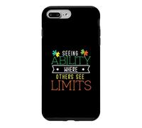Voir la capacité là où Les Autres voient Les limites pour Un éducateur de Vitesse Coque pour iPhone 7 Plus/8 Plus