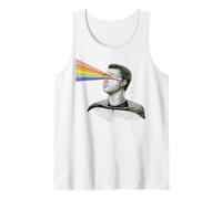 Voir Le Portrait Science-Fiction Rainbow Visor Débardeur