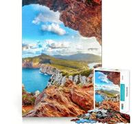 Voir Le Puzzle Cacccia Cape de 1000 pièces,Jouet de Construction Focus,Assemblage Parfait sans écart,activité gratifiante pour Les Jours de Pluie (38x52cm)