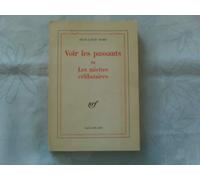 Voir les passants ou les miettes célibataires
