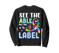 Voir l'étiquette « Autism Awareness » Sweatshirt