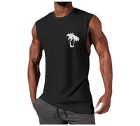Voir Mes Commandes Passees Débardeur Homme Tshirt sans Manches Homme Grande Taille Débardeur pour Homme Été Top Décontracté pour Plage Col Rond Gym Fitness Entraînement T-shirts avec Imprimé