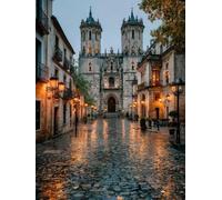 Voir Peinture Numero Adulte, Architecture Peinture Numero Enfant, DIY Loisirs Créatifs Adultes, Paint by Numbers Kits avec Pinceaux et Pigment Acryliques, Deco Automne, Deco Maison, 50x70cm 1-6920