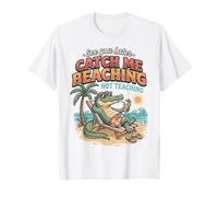 Voir Plus Tard Moi Attraper la Plage ne Pas enseigner Alligator 2 T-Shirt