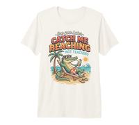 Voir Plus Tard Moi Attraper la Plage ne Pas enseigner Alligator 2 T-Shirt Haut de Gamme