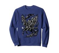 Voir Un Cavalier sur Un Cheval ailé Sweatshirt