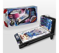 VOIRDA Flipper Adulte Électronique Pinball pour Enfants Jeux de Flipper avec Effets Sonores Intégrés Jouet de Table Portable À LED pour Le Bureau pour Adultes
