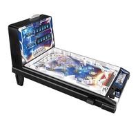 VOIRDA Flipper Enfant Son Lumiere Rétro Pinball Galaxy Adulte Flipper Electronique de Table Jouet Idéal Écran LCD pour Les Enfants À Partir de 3 Ans et Les Fans Adultes de Jeux Récréatifs