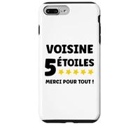 Voisin 5 Étoiles Merci pour Tout entraide Super voisine Coque pour iPhone 7 Plus/8 Plus