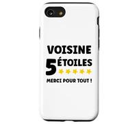 Voisin 5 Étoiles Merci pour Tout entraide Super voisine Coque pour iPhone SE (2020) / 7/8